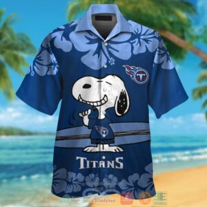 Snoopy Tennessee Titans Hawaiian Shirt And Shorts
