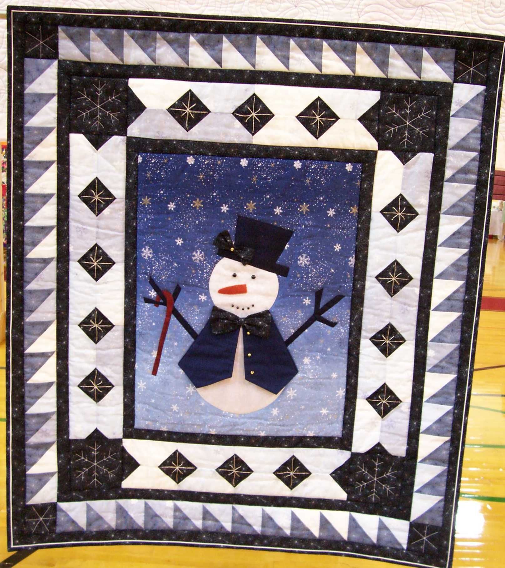 Snowman Quilt Cifgz Snowman Quilt Cifgz