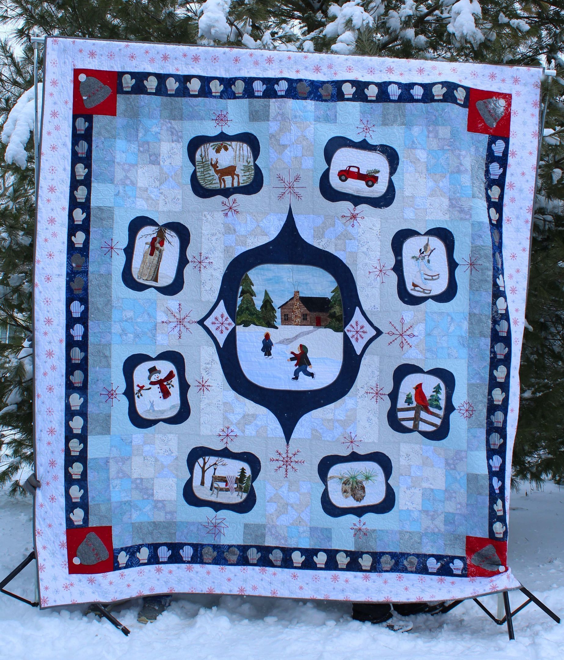Snowman Quilt Cifsy Snowman Quilt Cifsy