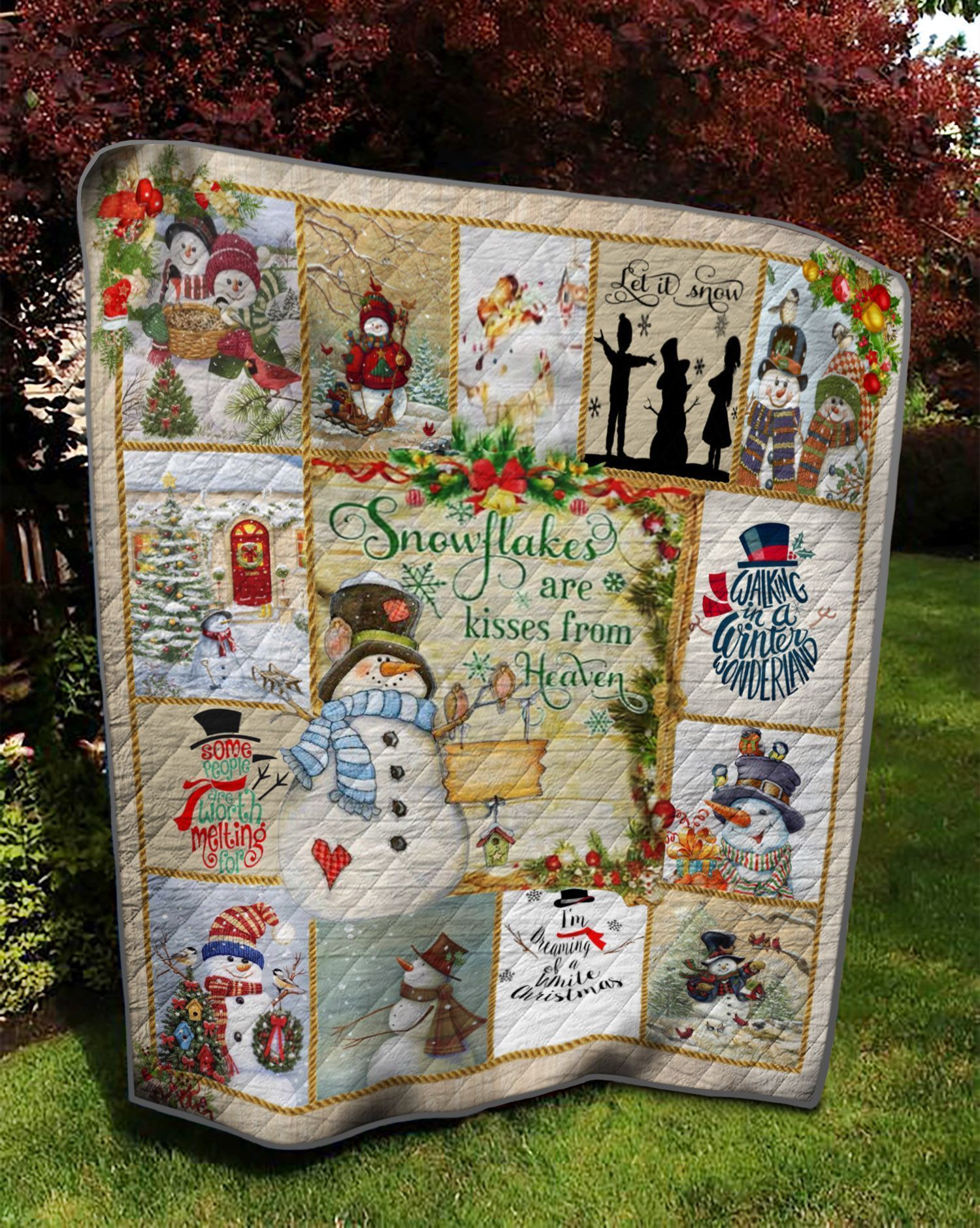 Snowman Quilt Cinfi Snowman Quilt Cinfi