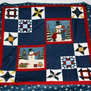 Snowman Quilt Cubki