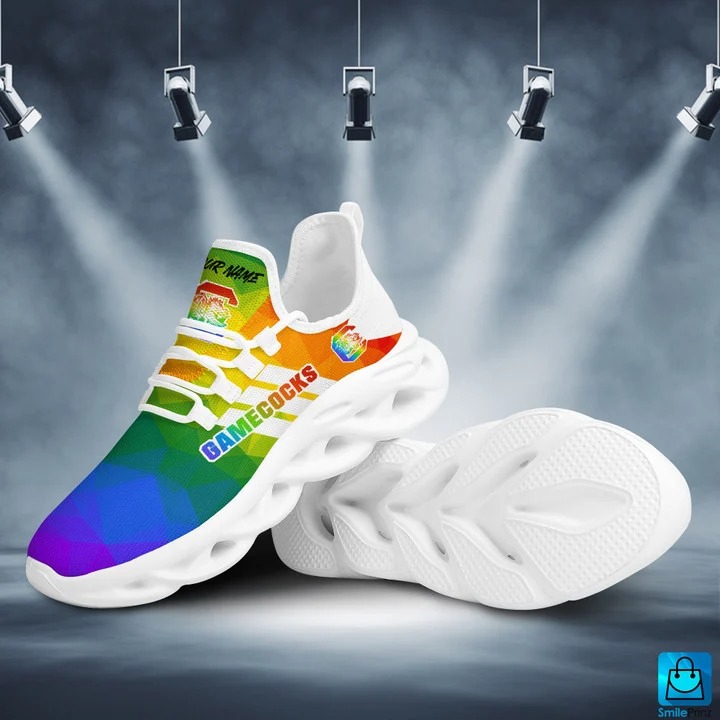 South Carolina Gamecocks Lgbt Custom Name Max Soul Shoes South Carolina Gamecocks Lgbt Custom Name Max Soul Shoes