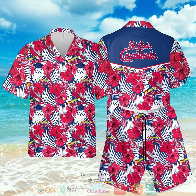 St. Louis Cardinals Mlb Hibiscus Hawaiian Shirt St. Louis Cardinals Mlb Hibiscus Hawaiian Shirt