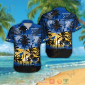 St Louis Blues Hawaiian Shirt And Shorts