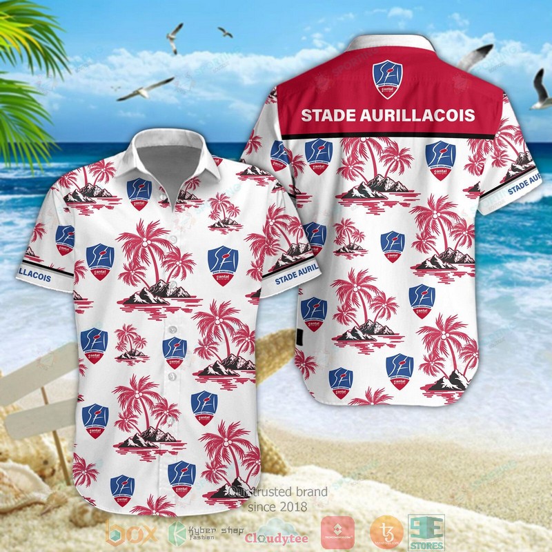 Stade Aurillacois Cantal Auvergne Hawaiian Shirt Stade Aurillacois Cantal Auvergne Hawaiian Shirt