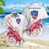 Stade Aurillacois Cantal Auvergne Turtle Hawaiian Shirt