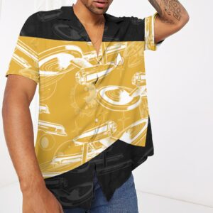 Star Trek The Next Generation 1987 Yellow Hawaiian Shirt