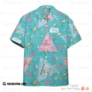 Star Wars Vehicles Neon 90S Hawaiian Shirt