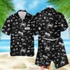 Star Wars Pattern Black Hawaiian Shirt