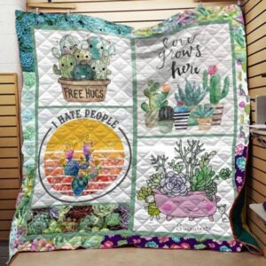 Succulent Quilt Cuwrs