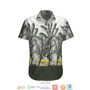 Summer Beach Coconut Dark Hawaiian Shirt