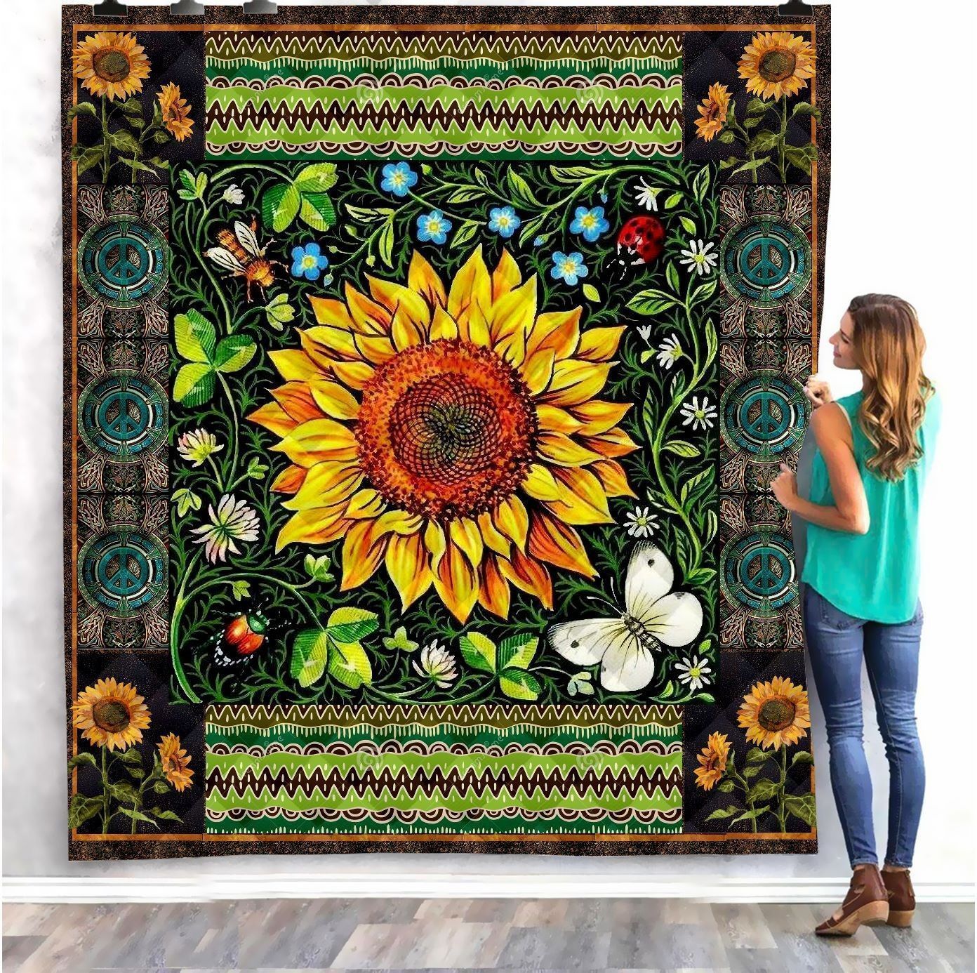 Sunflower Quilt Cuaqq Sunflower Quilt Cuaqq