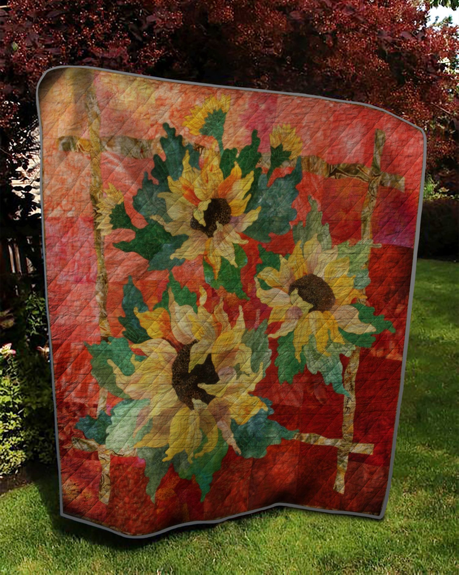Sunflower Quilt Cuqrt Sunflower Quilt Cuqrt