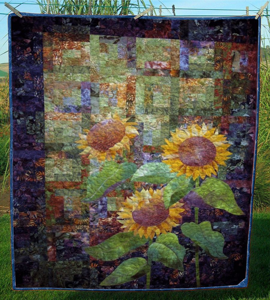 Sunflower Quilt Cutzm Sunflower Quilt Cutzm