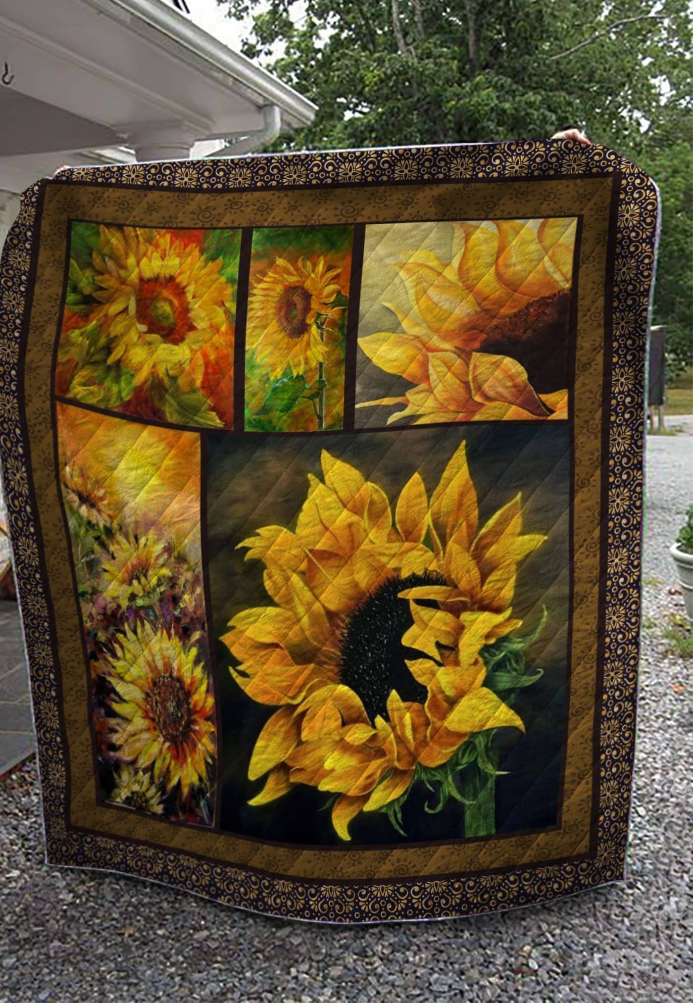 Sunflower Quilt Tugsz Sunflower Quilt Tugsz