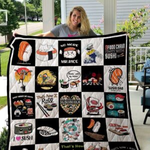 Sushi Funny Quilt
