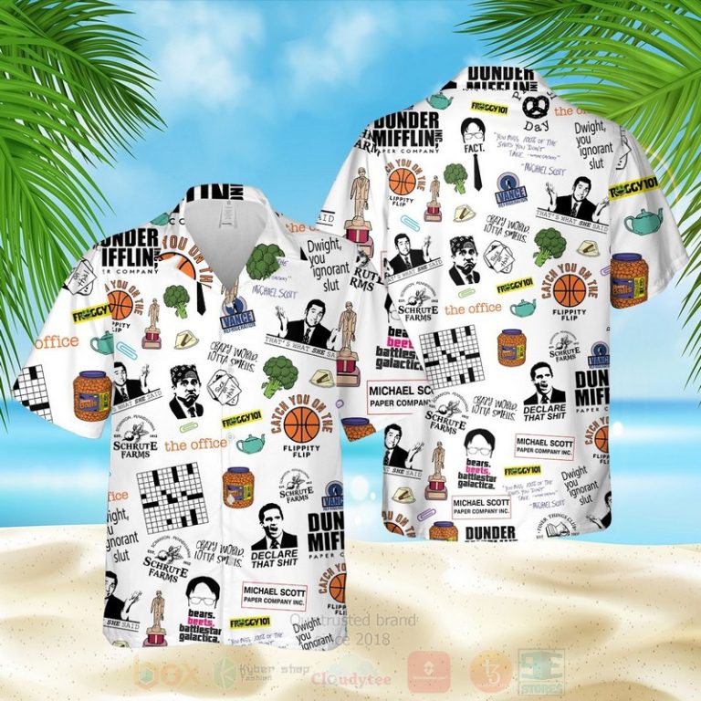Dunder Mifflin Hawaiian Shirt Dunder Mifflin Hawaiian Shirt