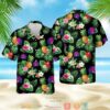 Taco Bell Logo Pineapple Black Green Hawaiian Shirt
