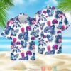 Taco Bell Logo Pineapple White Blue Hawaiian Shirt