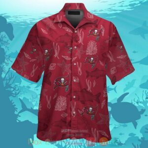 Tampa Bay Buccaneers Fish Hawaiian Shirt And Shorts