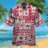 Tampa Bay Buccaneers Tropical Plants Grey Hawaii Shirt
