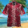Tampa Bay Buccaneers Tropical Plants Red Hawaii Shirt