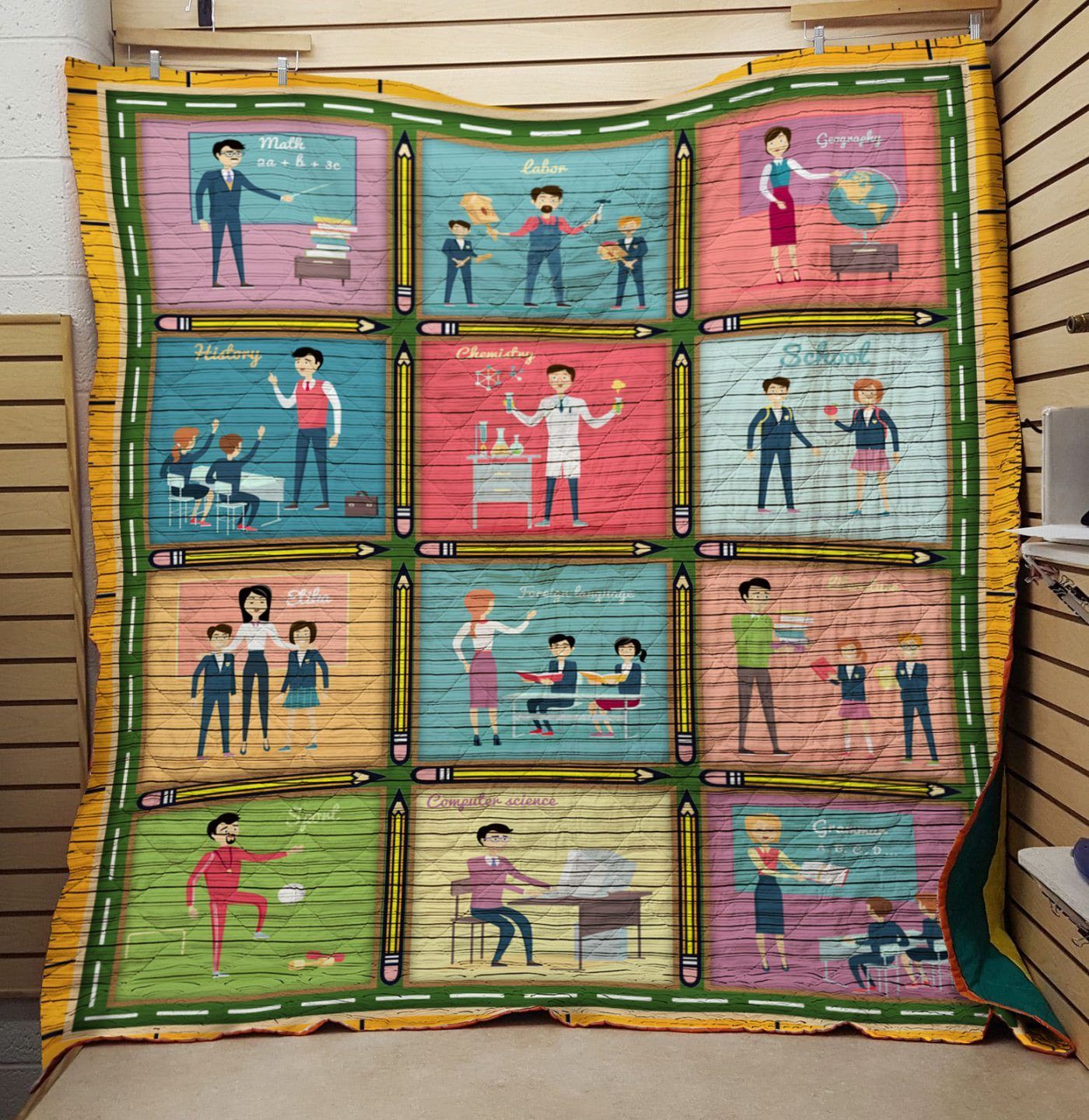 Teacher Quilt Teacher Quilt
