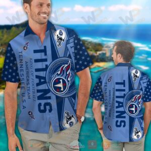 Tennessee Titans King Of Football AmericaS Team Tennessee Usa Hawaiian Shirt And Shorts