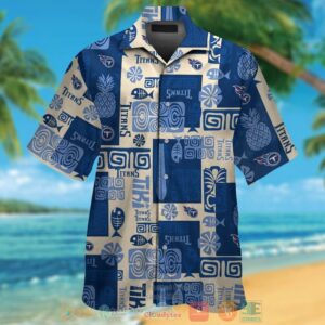 Tennessee Titans Fish Bone Hawaii Shirt