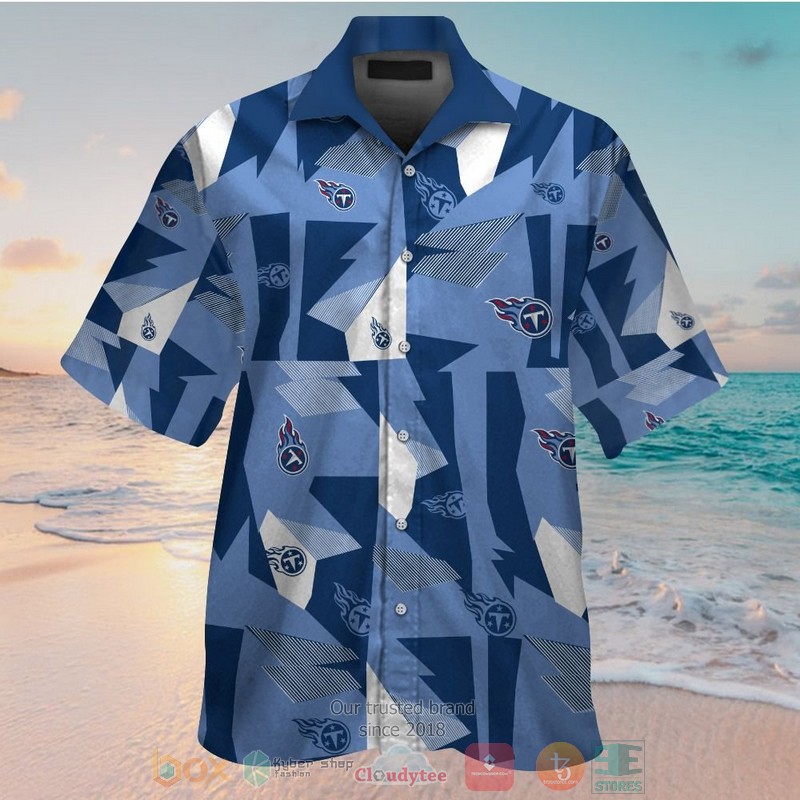 Tennessee Titans Navy Blue Hawaiian Shirt And Shorts Tennessee Titans Navy Blue Hawaiian Shirt And Shorts