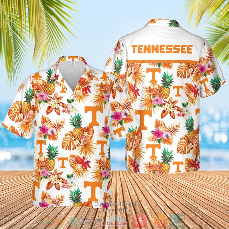 Tennessee Volunteers MenS Basketball Ncaa Hawaiian Shirt Tennessee Volunteers MenS Basketball Ncaa Hawaiian Shirt