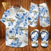 The Beach Boys Band Hawaiian Shirt Beach Shorts And Flip Flops