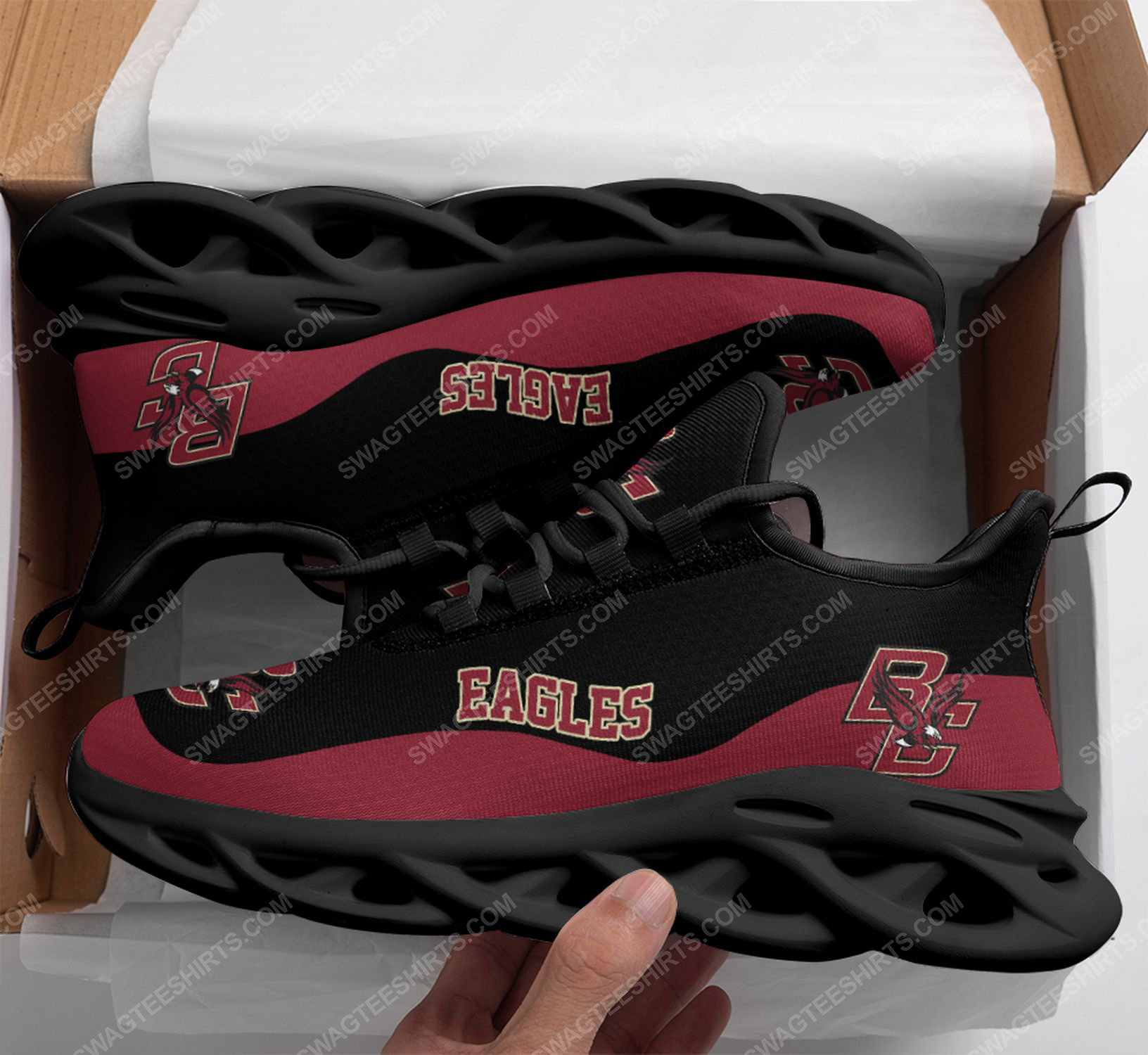 The Boston College Eagles Football Team Max Soul Shoes The Boston College Eagles Football Team Max Soul Shoes