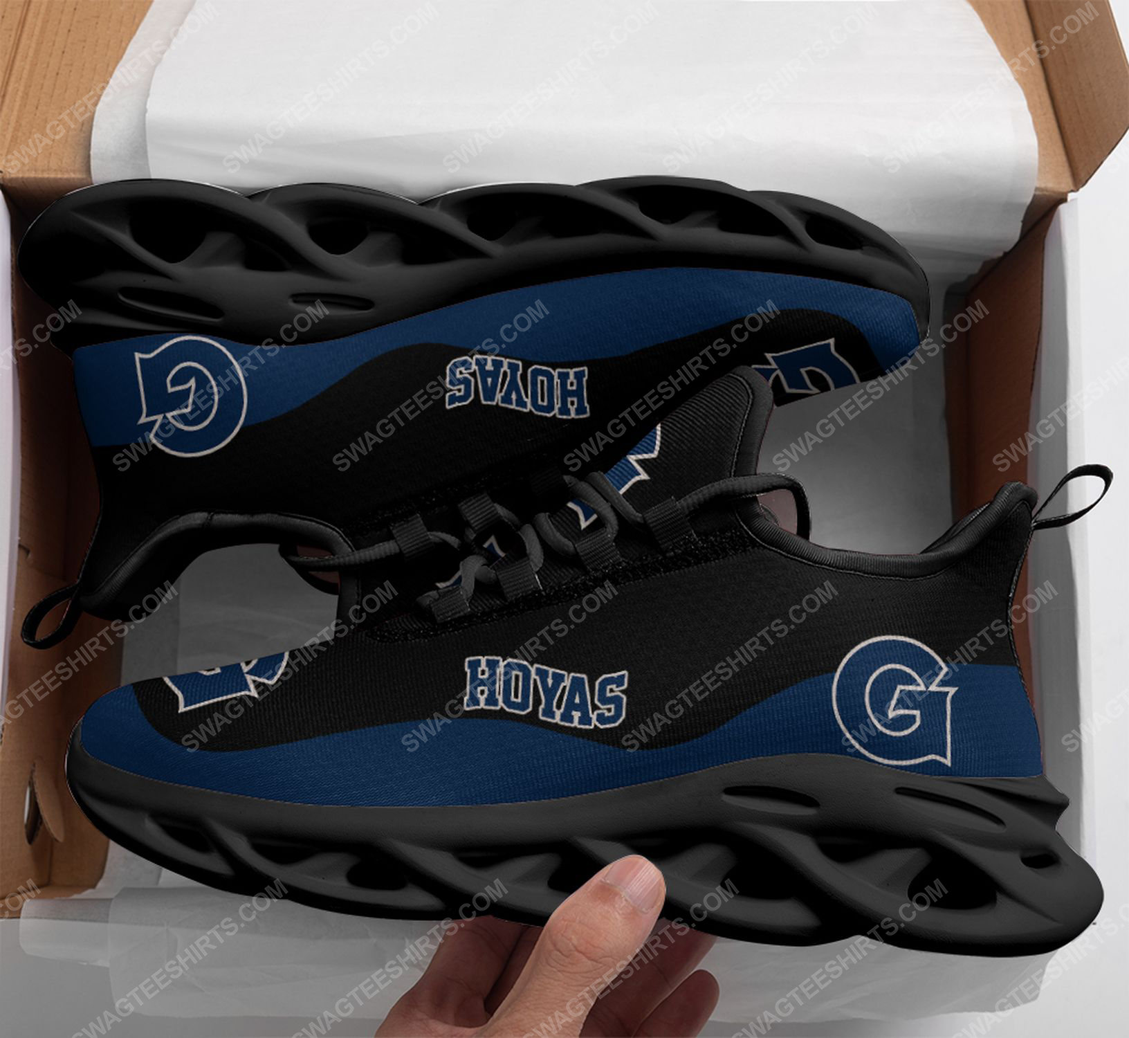 The Georgetown Hoyas Football Team Max Soul Shoes The Georgetown Hoyas Football Team Max Soul Shoes