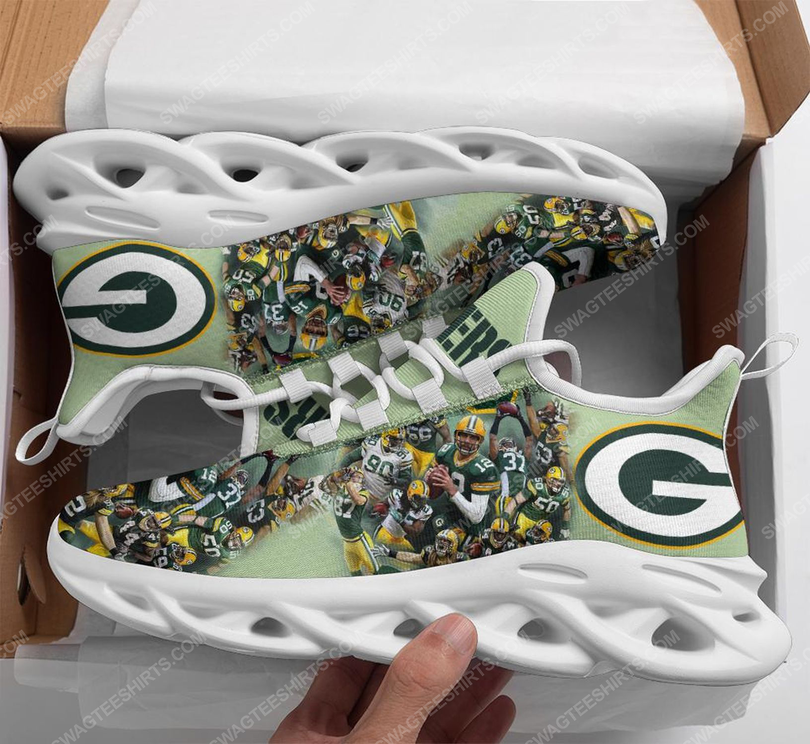 The Green Bay Packers Football Team Max Soul Shoes The Green Bay Packers Football Team Max Soul Shoes