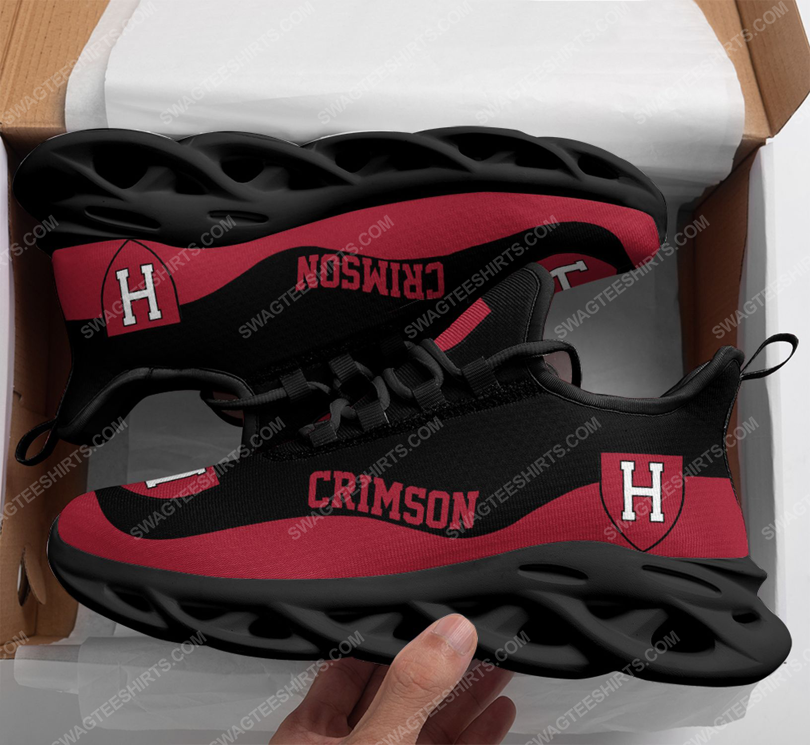 The Harvard Crimson Football Team Max Soul Shoes The Harvard Crimson Football Team Max Soul Shoes
