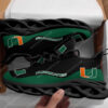 The Miami Hurricanes Football Team Max Soul Shoes