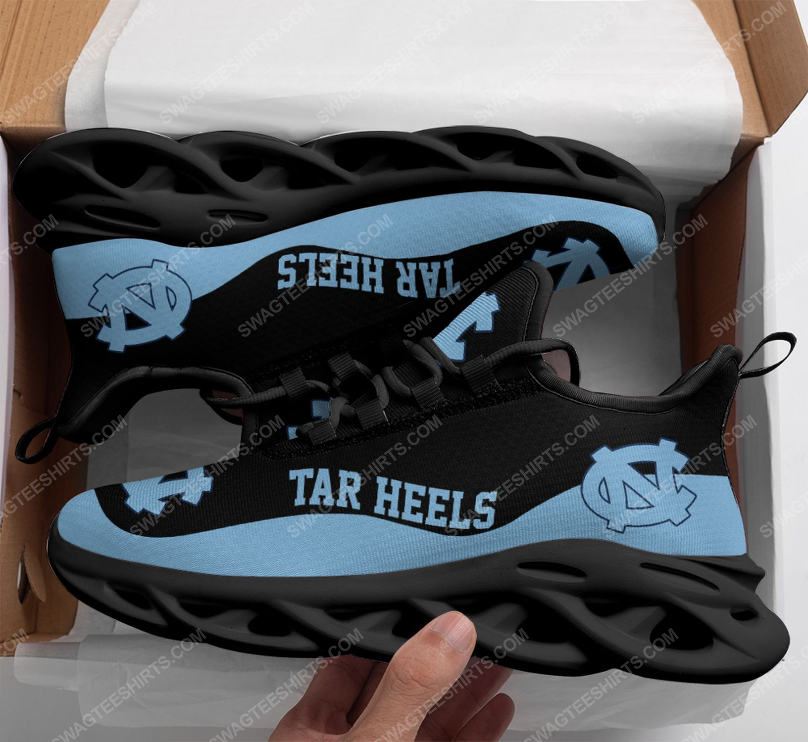 The North Carolina Tar Heels Football Team Max Soul Shoes The North Carolina Tar Heels Football Team Max Soul Shoes