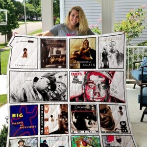The Notorious B.I.G Quilt Blanket Quilt Blanket49