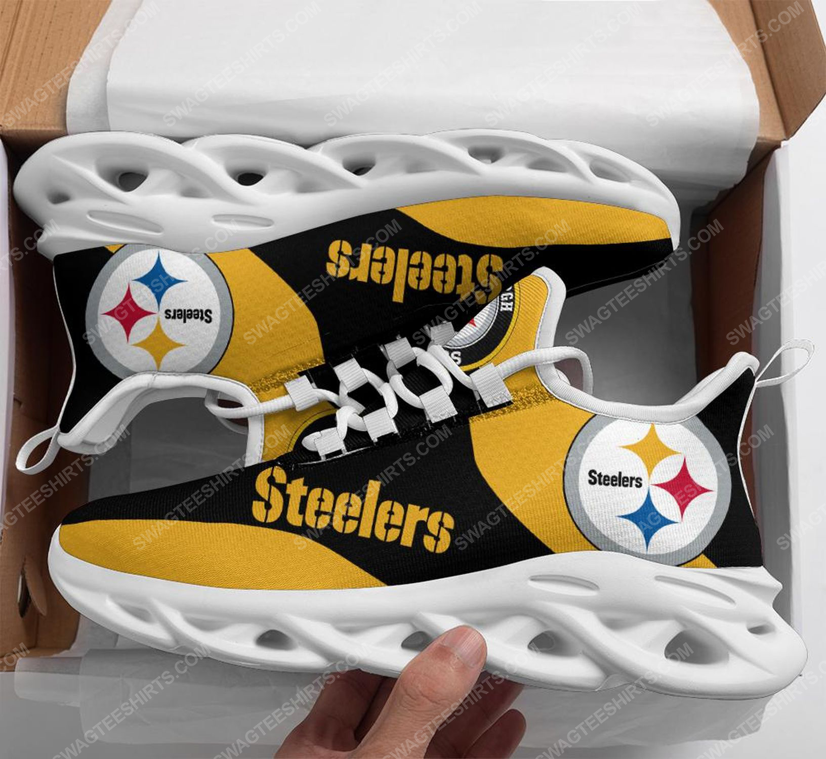 The Pittsburgh Steelers Football Team Max Soul Shoes The Pittsburgh Steelers Football Team Max Soul Shoes