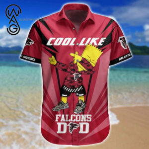 The Simpsons Atlanta Falcons Combo Hawaiian Shirt And Shorts