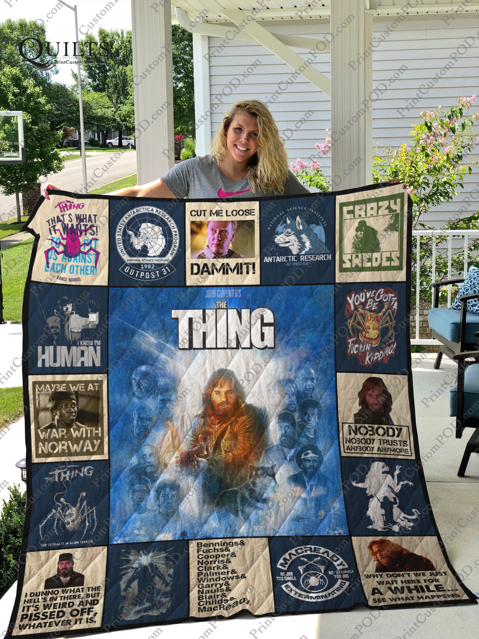 The Thing Quilt The Thing Quilt