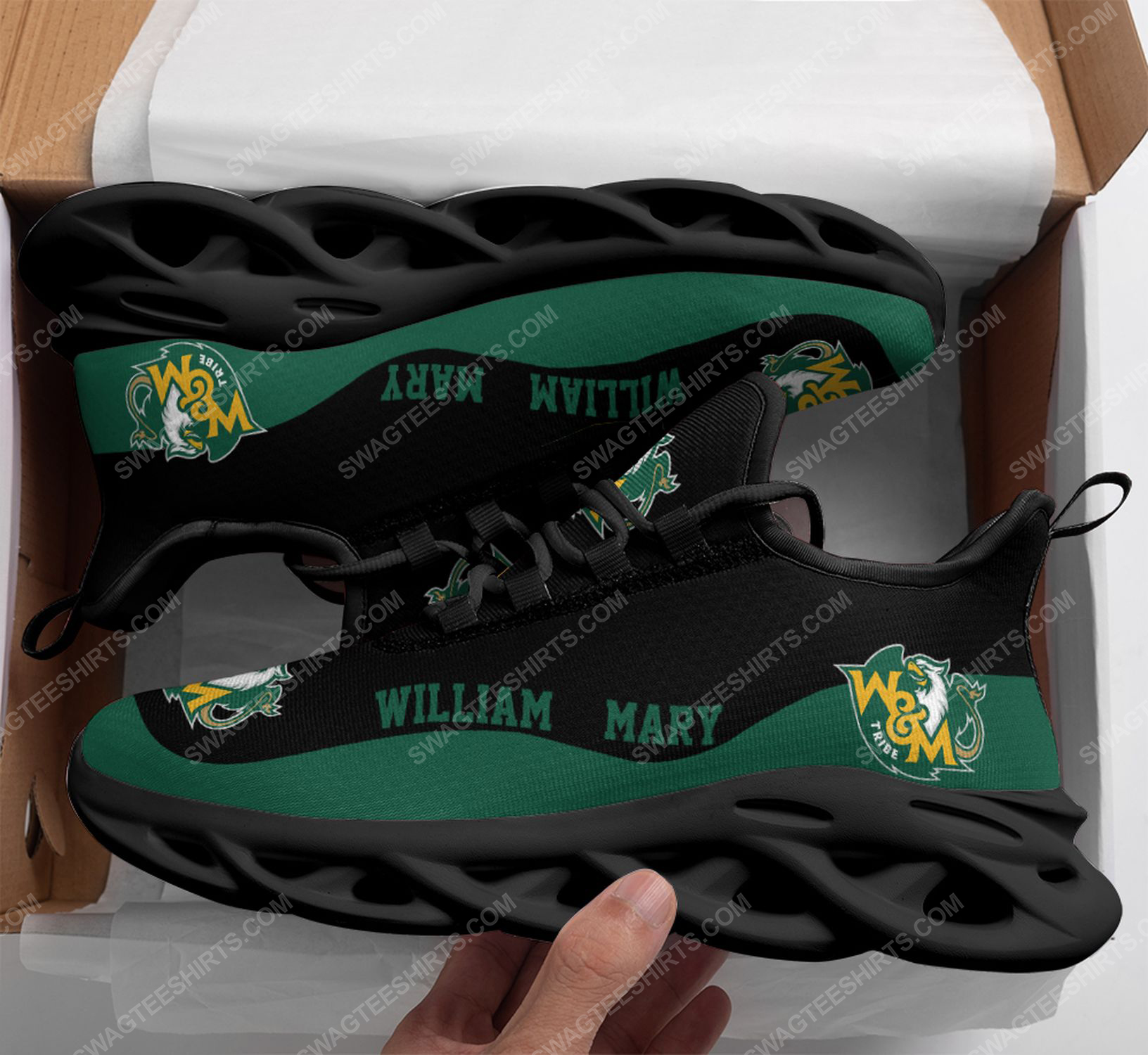 The William And Mary Tribe Football Team Max Soul Shoes The William And Mary Tribe Football Team Max Soul Shoes
