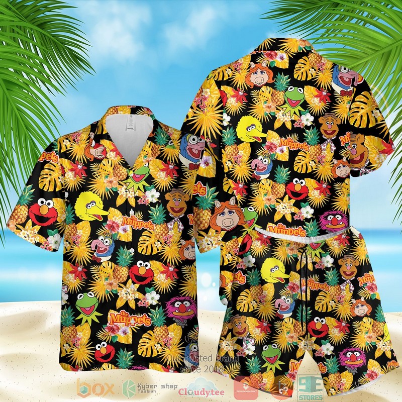 The Muppets Pineapple Hawaiian Shirt The Muppets Pineapple Hawaiian Shirt