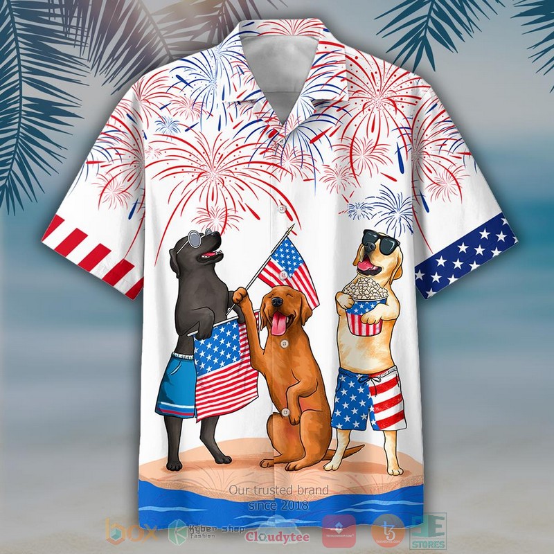 Three Colors Labrador Independence Day Is Coming Hawaiian Shirt Three Colors Labrador Independence Day Is Coming Hawaiian Shirt