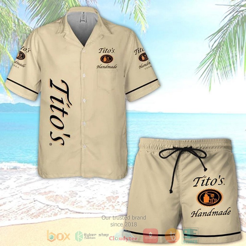 TitoS Handmade Vodka Hawaiian Shirt TitoS Handmade Vodka Hawaiian Shirt