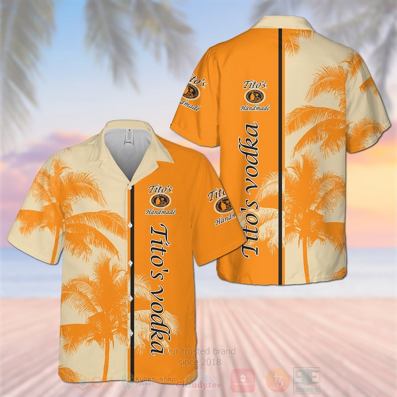 TitoS Vodka Coconut Hawaiian Shirt TitoS Vodka Coconut Hawaiian Shirt
