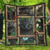 Toothless How To Train Your Dragon Quilt Blanket Quilt Blanket