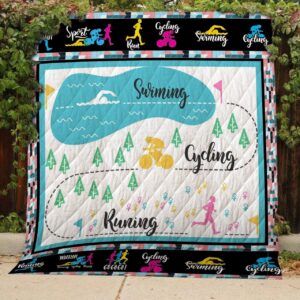Triathlon - Quilt