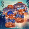 Tropical Flower Boise State Broncos Combo Hawaiian Shirt And Shorts